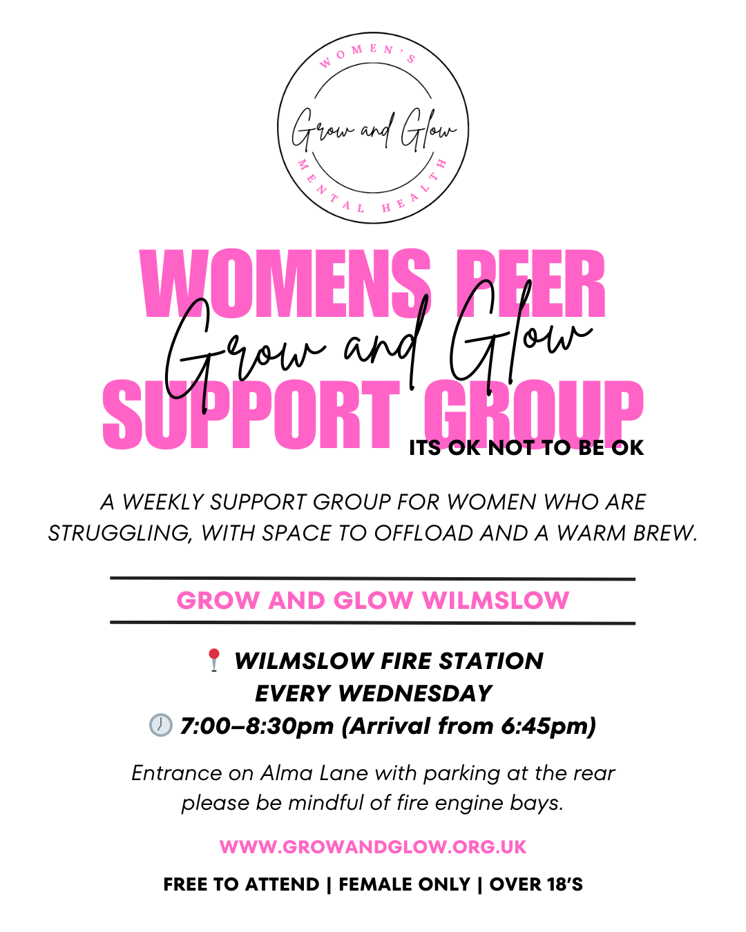 Wilmslow Grow and Glow Flyer