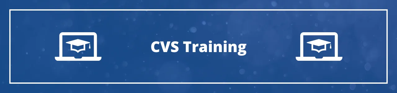 CVS training banner